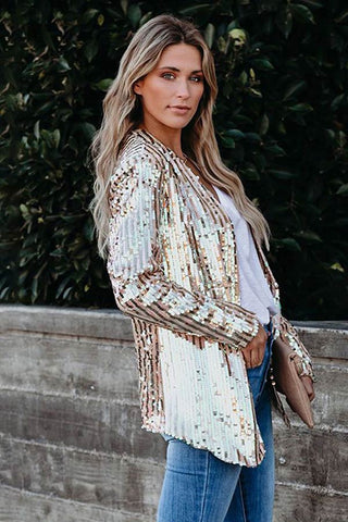 Fashion Sequins Design Blazer
