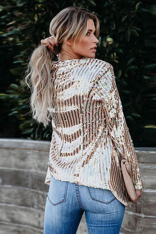Fashion Sequins Design Blazer