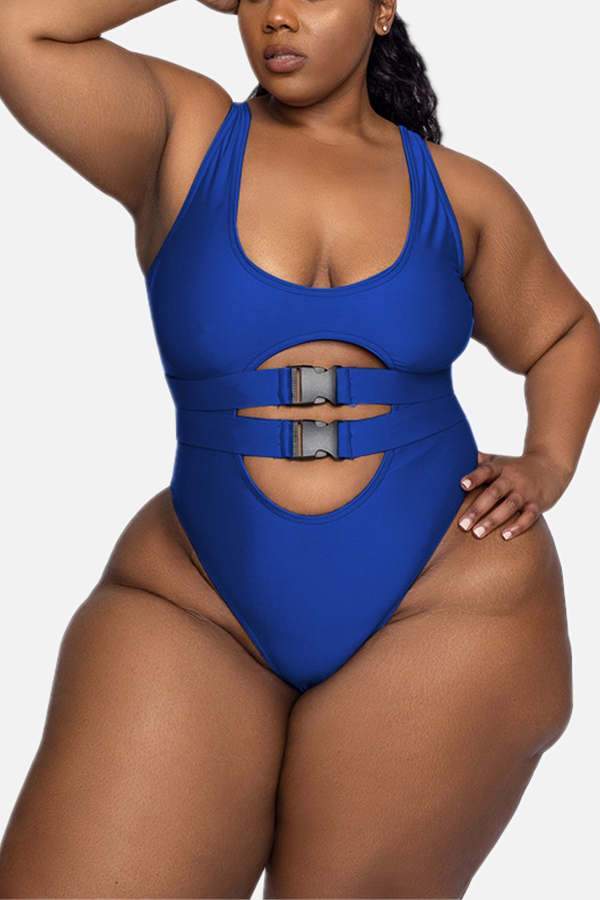 Fashion Sexy Belt Plus Size Swimwear