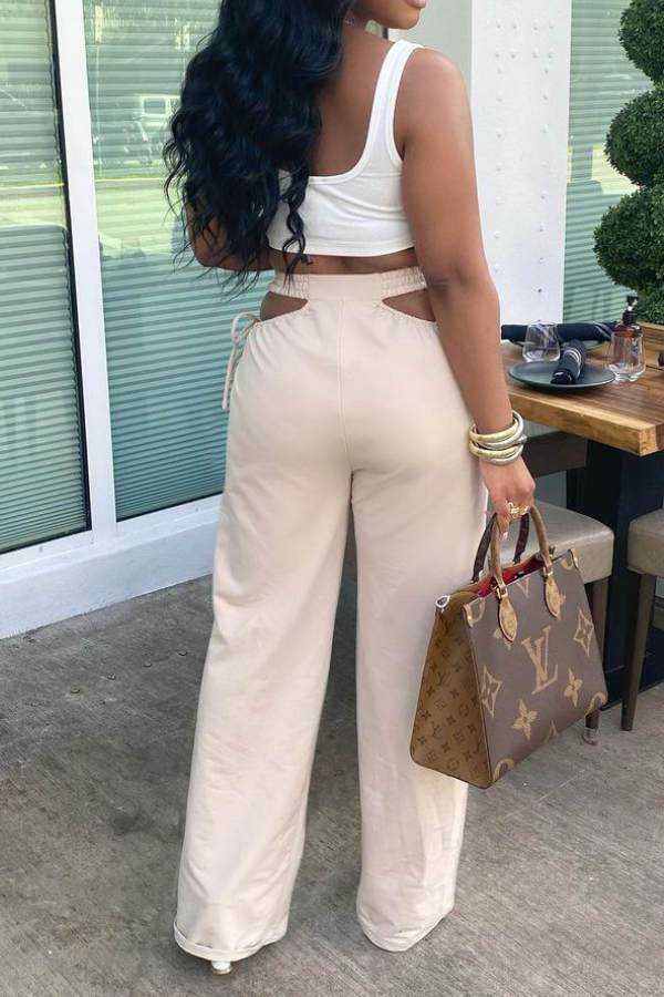 Fashion Sexy Hollow Out Pants