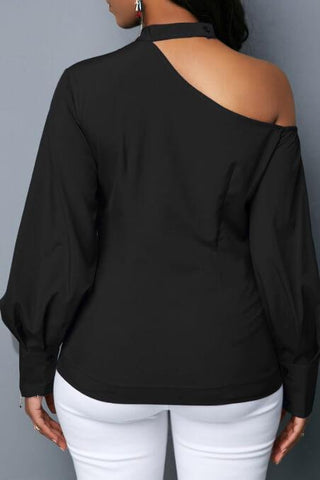 Halter Strapless Slim Buttoned Top