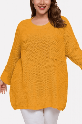 Round Neck Loose Sweater