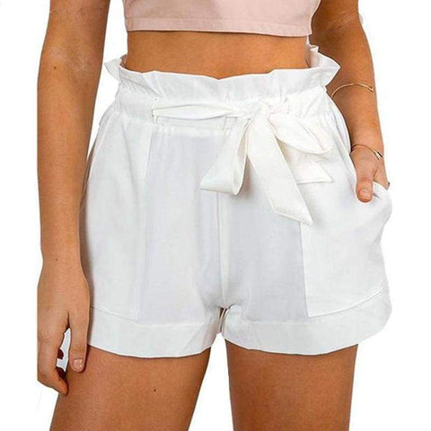 Beach High Waist Shorts Ladies Shorts